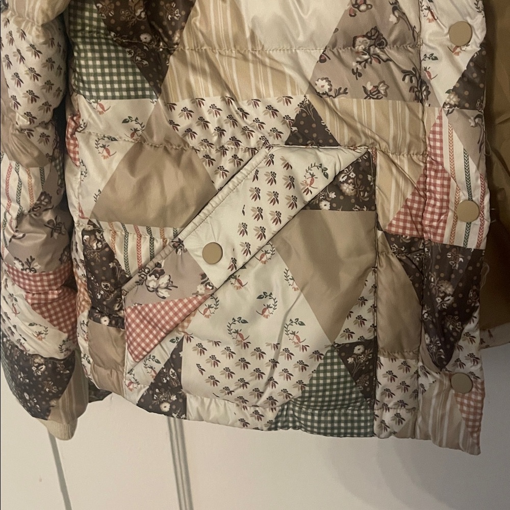 Tuckernuck Multicolor Patchwork Puffer Jacket - image 6